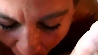 Hot Busty Mature Cougar Smoking Bj-Pov