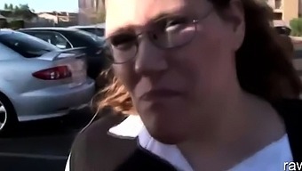 Fat Redhead Picked Up And Fucked Hard