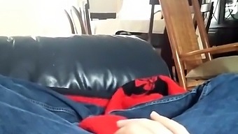 Girl Orgasms With Hand In Jeans