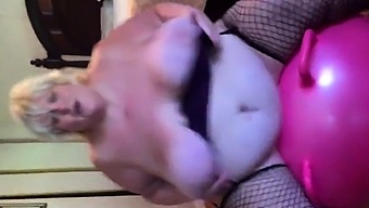 Candy On Her Bouncy Ball