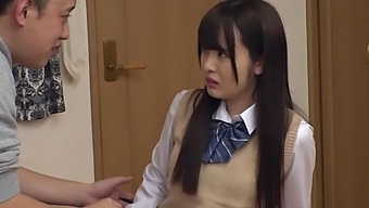 Pervert Stepbro Goes Hard On Hairy Pussy Of 18 Yo Japanese Schoolgirl Stepsister
