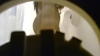 Ebony Shower Voyeur