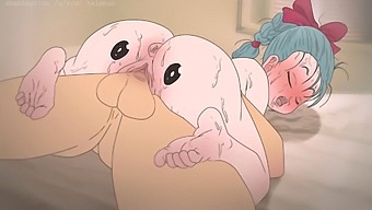 Piplup And Bulma In A Steamy Cartoon Sex Scene