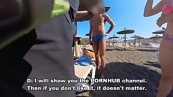 Amateur Girl Gets Fucked Hard By Stranger At Nudist Beach