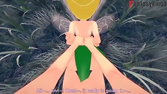Tinker Bell And Peter Pank Have Sex With A Fairy Watching | Short (Full On Red)
