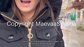Maevaa Sinaloa'S Hardcore Adventure In Paris - Double Penetration With Big Dick And Cumshot