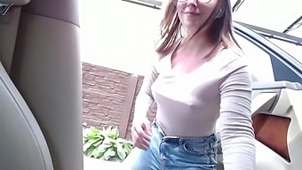 A Well-Endowed Milf Tempting In The In The Open On Cam.