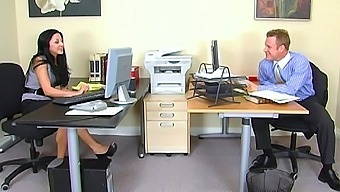 Audrey Bitoni Procures Cum In Mouth After Getting Slammed.