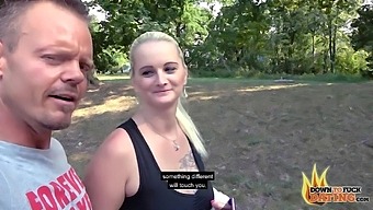 Hard-Core Outdoors Copulating With A Big Butt Mia Bitch In Black Thong.