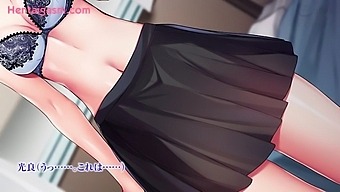 Japanese Anime Bride'S Training Session With Onii-Chan