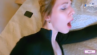 Russian Milf Gives Blowjob And Submits To Pov For Son'S Silence