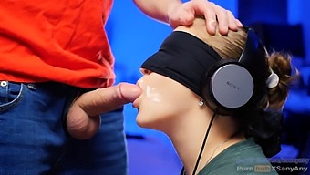 Sensory Deprivation Playtime: Taste And Touch Exploration With A Verified Couple In 4k