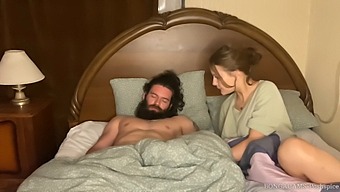 Stepson'S Oral Skills Tested By Stepmom In Russian Video