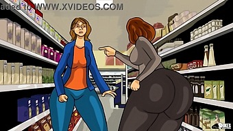 Mrs. Keagan With Large Hips Faces Difficulties At The Grocery Store (Proposition Series, Episode 4)